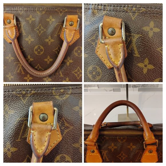 Louis Vuitton Speedy 35 Monogram - Authentic & Vintage - Picture 10 of 16